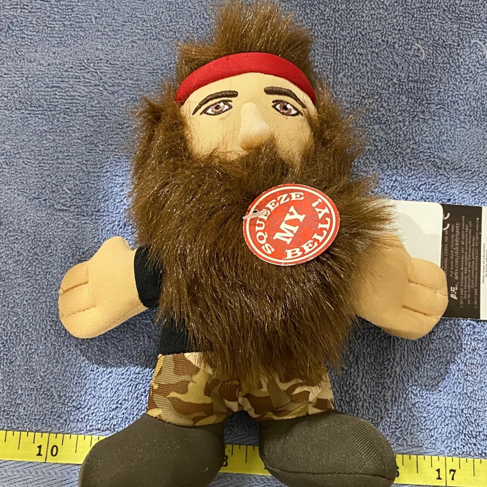 Duck Dynasty Talking Willie Plush